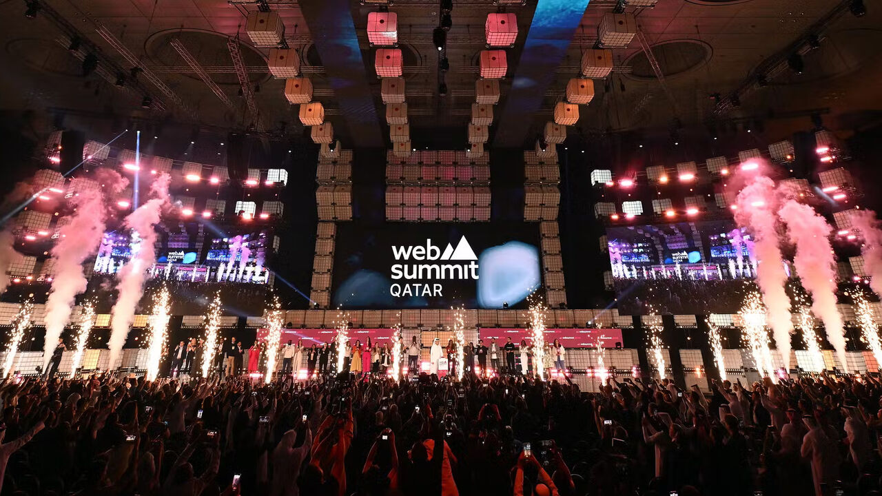 Picture from the Web Summit 2024 in Qatar.