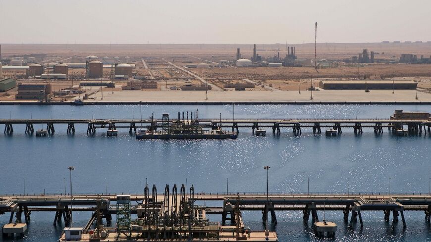 Libya's Brega oil facility, pictured in 2020, is among those shut down