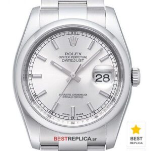Rolex Datejust 36mm SS Silver Dial