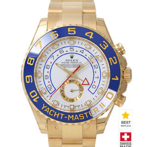 Rolex Yacht-Master II 18k Gold Blue Ceramic Bezel